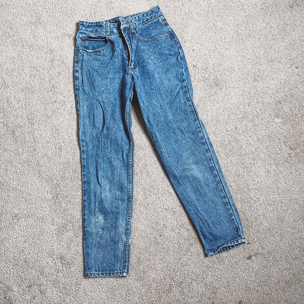 Gasoline vintage high rise mom jeans